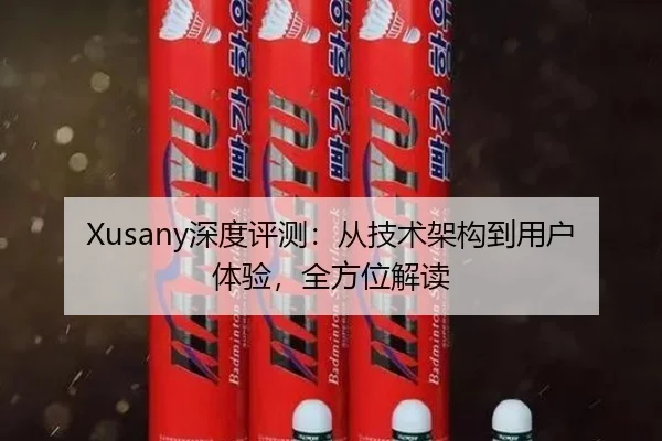Xusany深度评测：从技术架构到用户体验，全方位解读