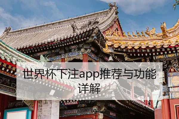 世界杯下注app推荐与功能详解（HTH）