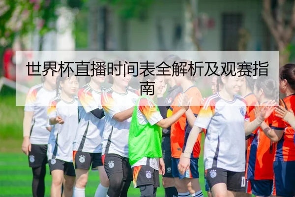 世界杯直播时间表全解析及观赛指南